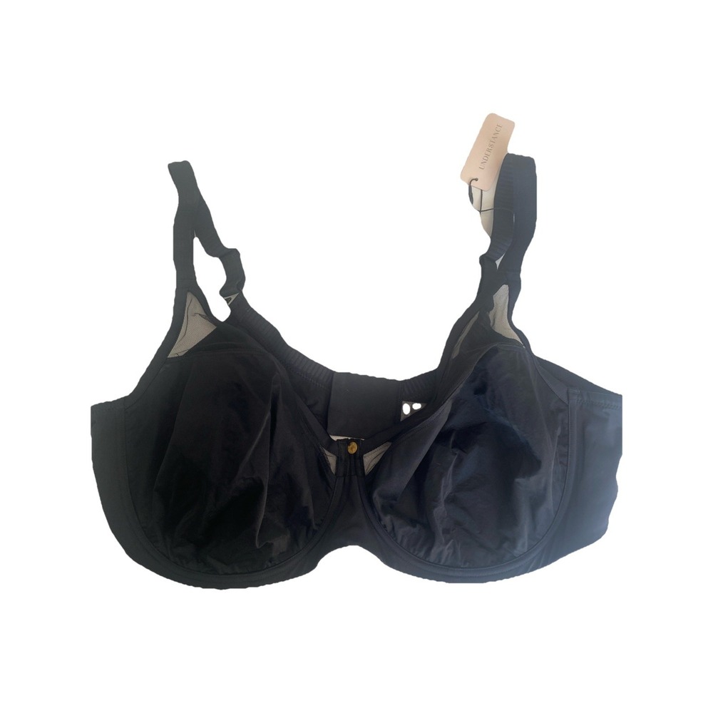 Understance SHEA FLEXWIRE MOLDED SPACER BRA Black  Sz 44DDD New